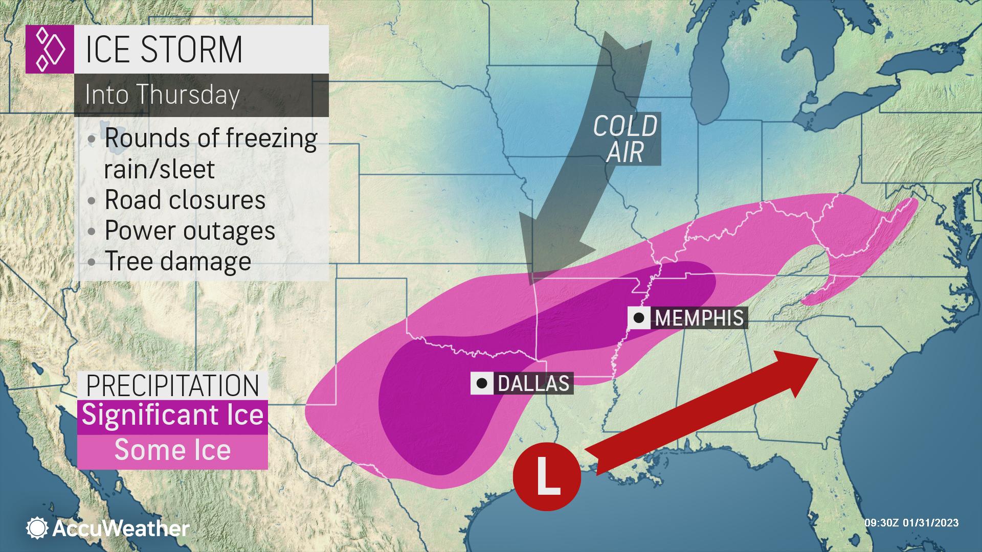 Winter's Frigid Grip: Millions Brace For Another Snow And Ice Onslaught